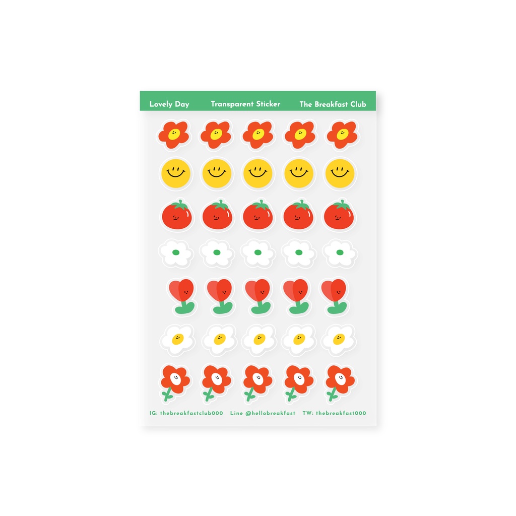 A7 Sticker - Lovely day