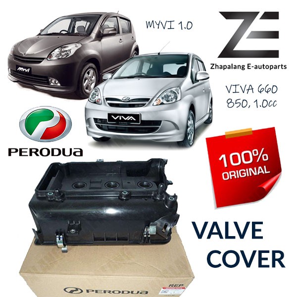 ฝาครอบวาล์วฝาสูบ Perodua Myvi 1.0 Viva 660, 850, 1.0c 1101-BZ080 Cover Sub Assy