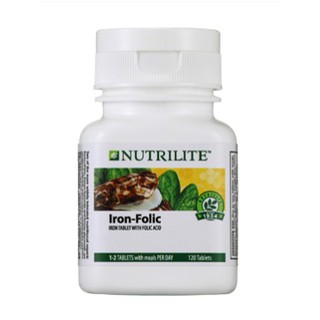 นิวทริไลท์ ไอร่อน โฟลิค NUTRILITE Iron Folic (120 tab)