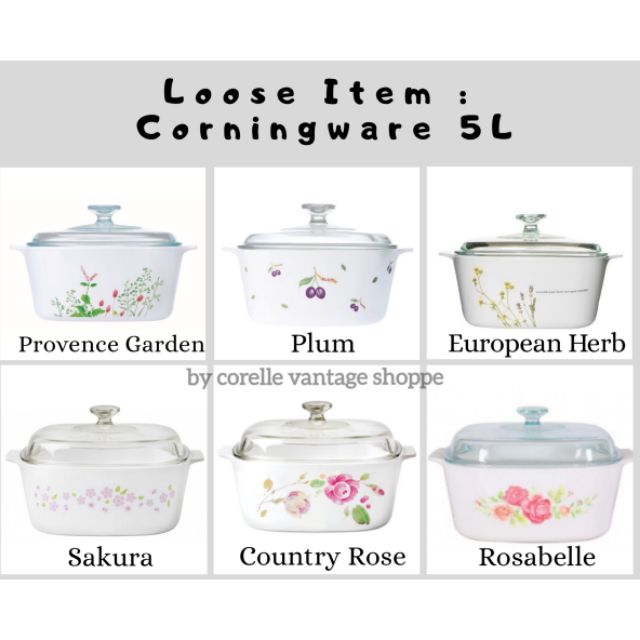 Corningware Loose : Square 5L