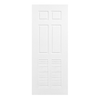 Bathroom door UPVC BATHROOM DOOR PARAZZO ML003 70X200CM WHITE Door frame Door window ประตูห้องน้ำ ประตูห้องน้ำ UPVC PARA