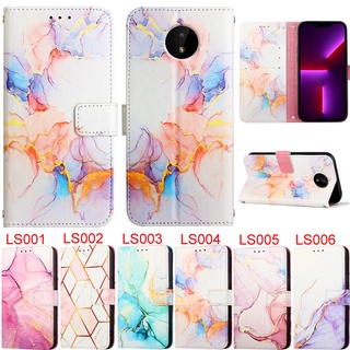 เคสโทรศัพท์หนัง PU นิ่ม ฝาพับ ลายหินอ่อน พร้อมช่องใส่บัตร หรูหรา หลากสี สําหรับ Nokia 1.4 6.3 C30 G50 XR20 C20 X10 X20 G10 G20