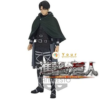 🇯🇵  (แพคเกจใหม่) Banpresto Attack on Titan The FinalSeason Levi Ackerman Figure Model ฟืกเกอร์ ผ่าพิภพไททัน รีไวล์ โมเดล