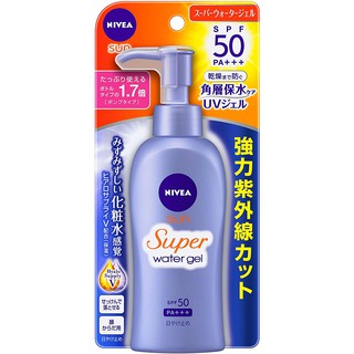 NIVEA นีเวีย JAPAN NIVEA JAPAN Sun Protect Water Gel SPF50 Pump 140g b1373