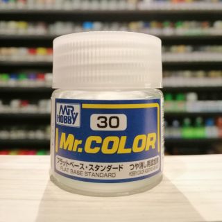 สี Mr.COLOR no.30 FLAT BASE STANDARD