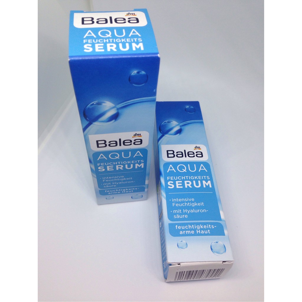 Balea Aqua Feuchtigkeits Serum 30 ml. เพิ่มความชุ่มชื้น สำหรับผิวขาดน้ำ