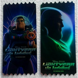 CollectibleTicketการ์ดวิบวับSFจากหนังบัชไลท์เยียร์LightYear