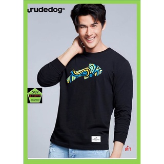 Rudedog เสื้อแขนยาว ชาย หญิง รุ่น Lava สีดำ