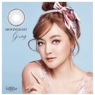 คอนแทคเลนส์ รุ่น Moonlight gray (Dreamcolor) มีค่าสายตาตั้งแต่  0.50 -6.00 [กรอกโค้ด UVAEAPK ลด 40.-]