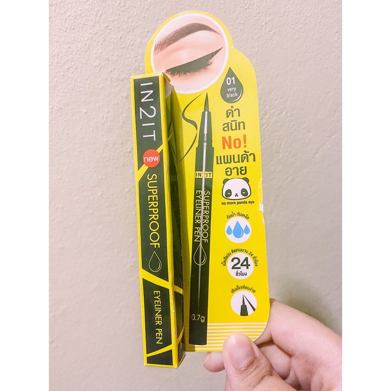 IN2IT อายไลเนอร์ สีดำ เขียนคม