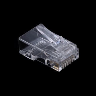 utake 25/100 ชิ้น gold plated rj 45 สายเคเบิ้ลเครือข่าย modular ปลั๊ก cat 5 cat 5e