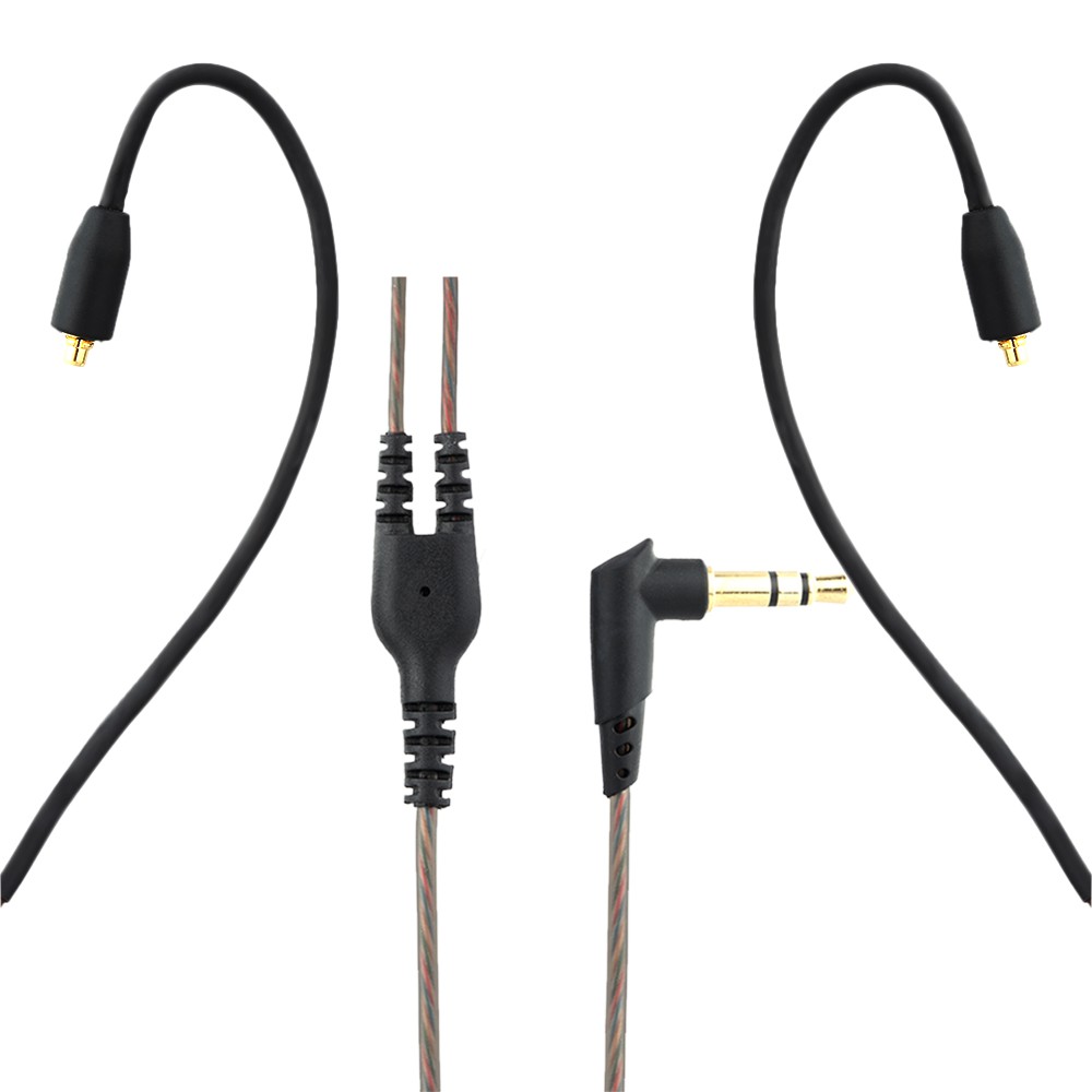 สายเคเบิลหูฟัง MMCX แบบเปลี่ยน ถอดได้ ขนาด 3.5 มม. สำหรับ Shure SE215 SE315 SE425 SE535 #4