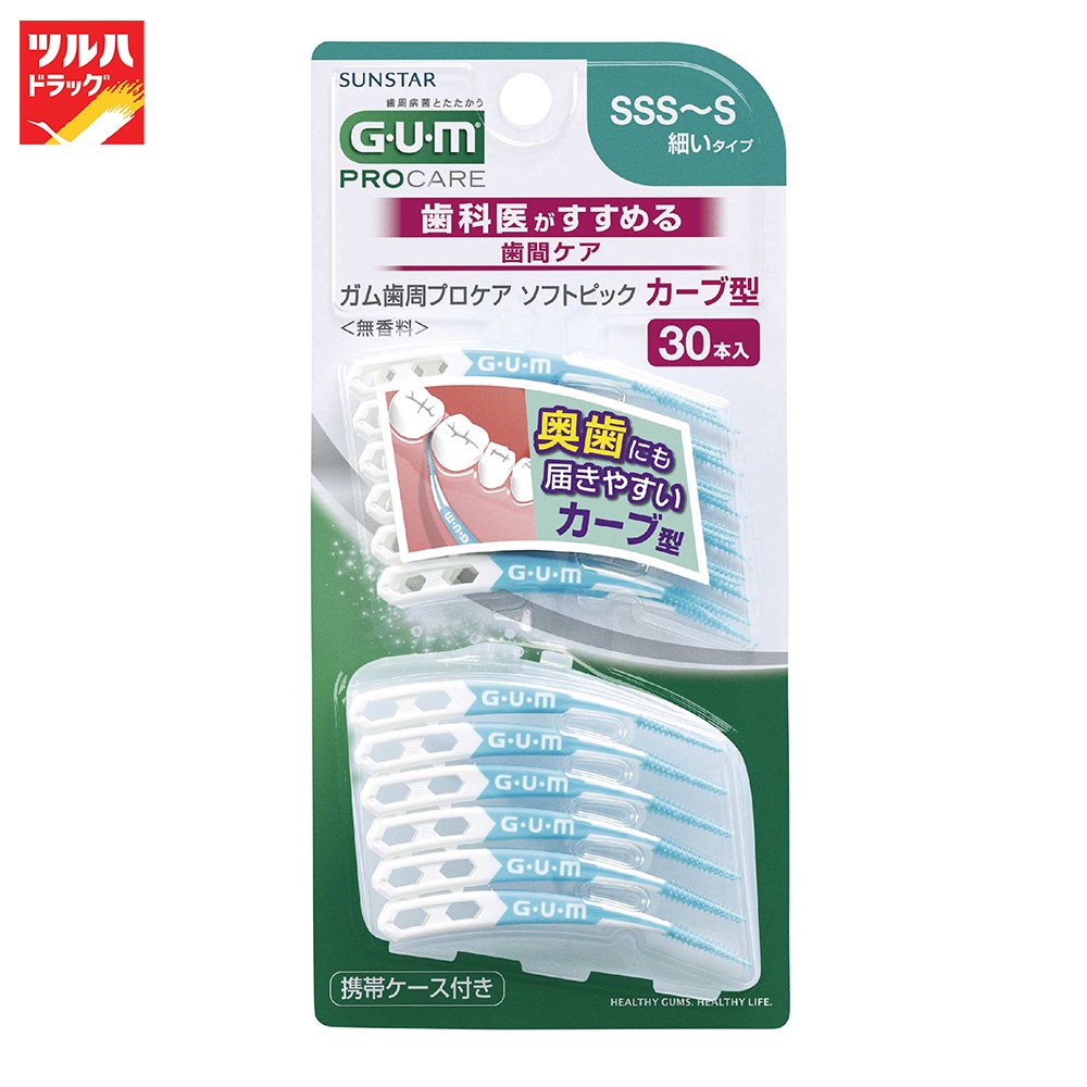 กัม ซอฟท์พิคส์ 30 เอส/GUM SOFT PICK 30P SSS-S