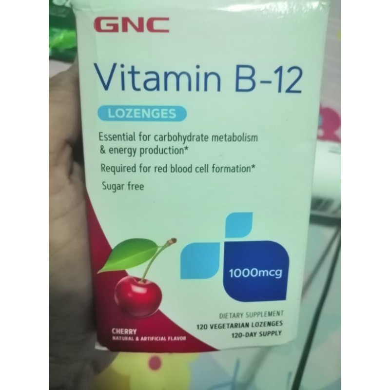 GNC​ Vitamin​B-12 1000​mcg​