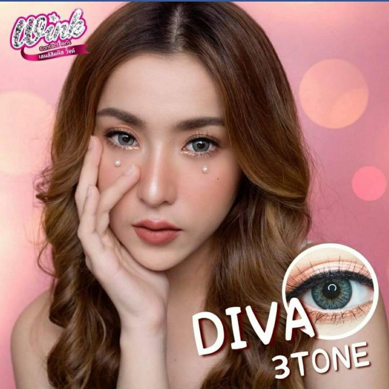 คอนแทคเลนส์ Diva 3 tone
