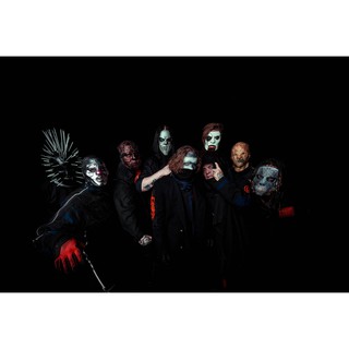 โปสเตอร์ Slipknot สลิปน็อต Heavy Metal Rock Music Poster รูปภาพติดห้อง ตกแต่งผนัง โปสเตอร์วงดนตรี โปสเตอร์ติดผนัง