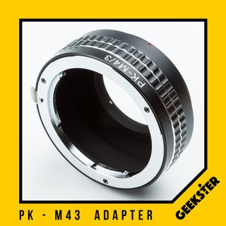 เมาท์แปลง PK-M43 ( Pentax K - Olympus / Lumix M43 Adapter / PK โอลิมปัส Lens Adapter )