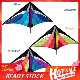 ✔Multicolor Single Line Kite with Tail Ribbons Flying Outdoor Sports Kids Gift