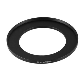 👠58mm to 82mm Camera Filter Lens 58mm-82mm Step Up Ring Adapter