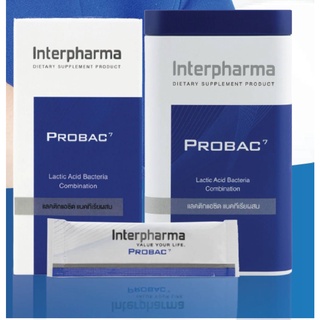 PROBAC 7 โปรไบโอติก กล่องบรรจุ 10 ซอง LOt.ใหม่ล่าสุดExp.12/ARP/2024