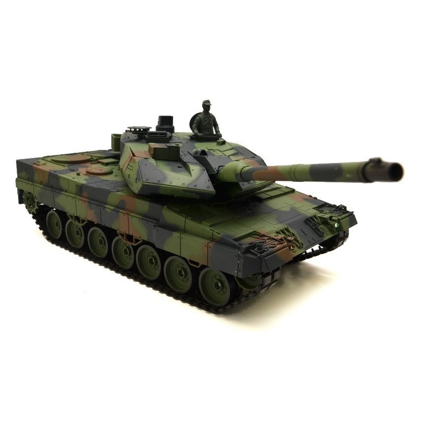 [บอร์ด 7.0] รถถังบังคับวิทยุ เฮงหลง Heng Long 1/16 รุ่น Leopard 2A6 7.0 3889 บังคับได้เหมือนจริง