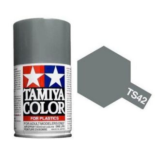 TAMIYA 85042 TS-42 LIGHT GUN METALสีสเปรย์ทามิย่า พ่นโมเดล