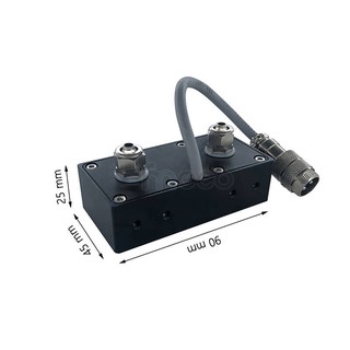 หลอดยูวีบ่ม สำหรับ เครื่องพิมพ์ UV Flatbed การบ่มหมึก โคมไฟชุบแข็ง 395nm COB LED UV curing lamp 6015