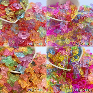 ลูกปัดพลาสติกแบบใส 20g
