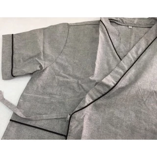 เสื้อคลุมแบบป้าย เสื้อผู้ป่วย เสื้อโรงแรม (สินค้าพร้อมส่ง)