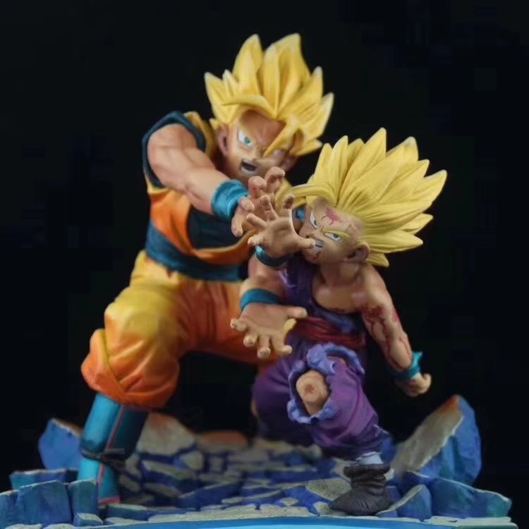 Anime Dragon Ball Z Shape Myth Goku Son Goku Rice โมเดลตุ๊กตาของเล่น ...