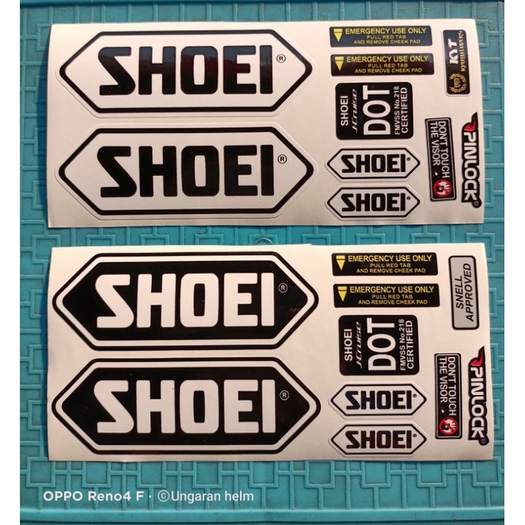 ชุดสติ๊กเกอร์ KYT KYOTO SHOEI JCRUISE ใหม่ล่าสุด