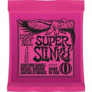 Ernie ball สายกีต้าร์ไฟฟ้า รุ่น SUPER SLINKY NICKEL WOUND ขนาด
09-42