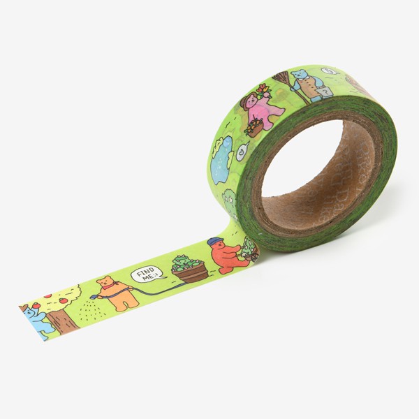 Masking Tape (My Buddy & Jelly Bear) เทปตกแต่งลายน่ารัก จาก Dailylike ลิขสิทธิ์แท้