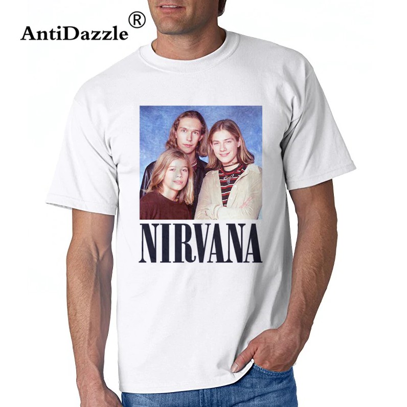 เสื้อยืดผ้าฝ้ายคอกลมสไตล์ฮิปฮอป hanson nirvana bh