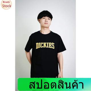 เสื้อยืดกีฬา DICKIES เสื้อยืดแขนสั้น BLK DK3200103 PENNELLVILLE CLASSIC FIT S/S TEE Mens Womens T-shirts