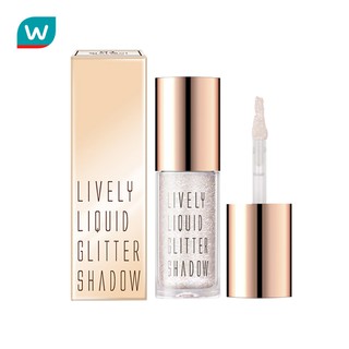 Eglips อีกลิปส์ ไลฟ์ลี่ ลิควิด แชโดว์ กลิตเตอร์ไข่มุกสีขาว