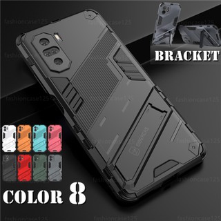 เคสโทรศัพท์กันกระแทกซิลิโคนCase for Xiaomi Redmi K40 Pro K 40 Phone Case Hard Armor Shockproof Casing Soft Back Stand Holder Bracket Cover Punk style phone case