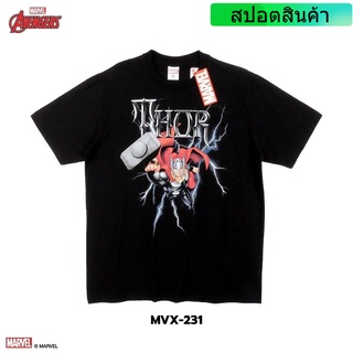 เสื้อยืดการ์ตูน ลาย THOR ลิขสิทธ์แท้  COMICS  T-SHIRTS (MVX-231)