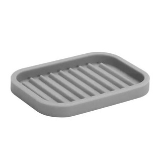 InterDesign : ITD64383* ที่วางสบู่ Lineo Sinkware, Soap Dish, Gray