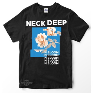 เสื้อยืดโอเวอร์ไซส์เสื้อยืด DEEP 2 IN BLOOM พรีเมี่ยม ป๊อปพังก์ กรีนเดย์ blink182 sum41S-3XL