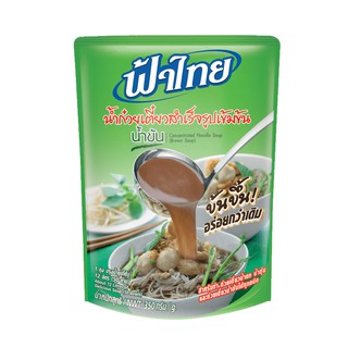 ฟ้าไทย น้ำก๋วยเตี๋ยวสำเร็จรูปเข้มข้น น้ำข้น 350 กรัม x 6 ซอง