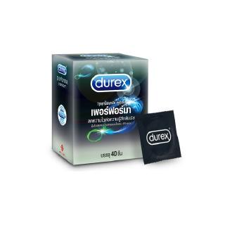[ใส่SCD01RB1ลด400-](ส่งฟรี)ดูเร็กซ์ ถุงยางอนามัย เพอร์ฟอร์มา 40 ชิ้น จำนวน 1 กล่อง Durex Performa Condom 40