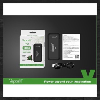 Vapcell P2 เครื่องชาร์จVapcell P2 รางชาร์จvapcell  มีฟังก์ชันpower bank