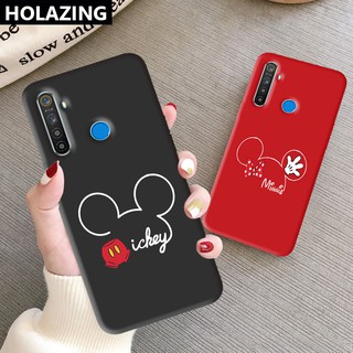 เคสโทรศัพท์มือถือ ซิลิโคนนุ่ม ลายมิกกี้เมาส์ สีสดใส สําหรับ Realme C25S C25 8 Pro 5 5i 5S 6i 7i 7 Pro C12 C11 C15 C17 Narzo 20