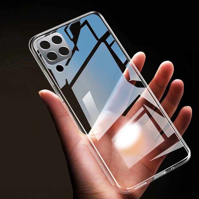 เคสซิลิโคน TPU แบบนิ่ม สีใส สำหรับ Samsung Galaxy A15 A05 A05s A24 A54 A34 A14 A04 A04s A52 A52s 5G A12 A22 A23 A33 A53 A73 A13 A03 Core