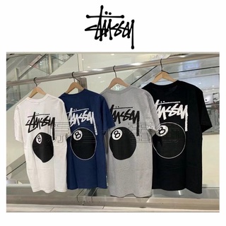 [S-5XL]Stussy เสื้อยืดแขนสั้นลําลอง ผ้าฝ้าย 100% พิมพ์ลาย แฟชั่นสําหรับผู้ชาย