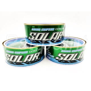 ยาขัดหยาบ SOLAR โซล่า EXTRA-100 SOLAR Polyurethane Rubbing Compound Extra-100 เนื้อละเอียด ใช้ขัดลบรอยขีดข่วน รอยขนแมว