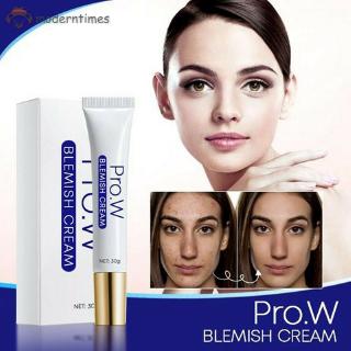 ✡MT✡ Pro.W Blemish Cream Freckles Acne Pimple Scar Dark Spots Removal Skin Whitening Brightening