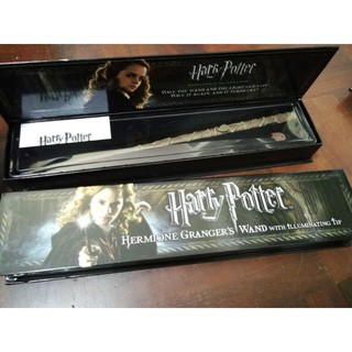 ไม้กายสิทธิ์เฮอร์ไมโอนี่ hermione wand รุ่นมีไฟ งาน noble collection