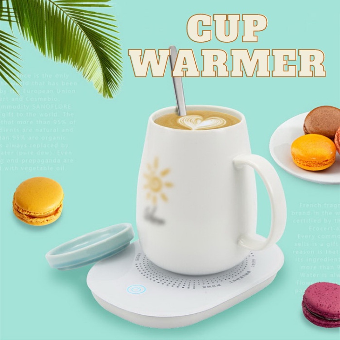 ของขวัญปีใหม่ ห่อของขวัญฟรี Coffee Cup Warmer เครื่องอุ่นแก้วกาแฟ อุ่นถ้วยกาแฟ น้ำชา เครื่องอุ่นแก้ว 55 องศา (พร้อมส่ง)